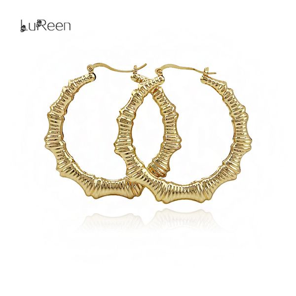 lureen punk rose gold big bamboo hoop earring large round circle statement earring nightclub jewelry le0085, Golden;silver
lureen punk rose gold big bamboo hoop earring large round circle statement earring nightclub jewelry le0085, Golden;silver