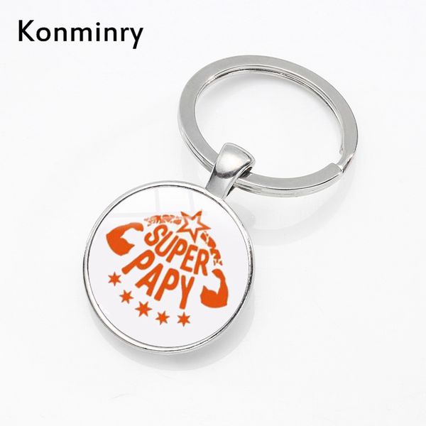 super papy key chains holder glass dome pendant silver color metal french word grandpa gifts keyring keychains jewelry konminry
super papy key chains holder glass dome pendant silver color metal french word grandpa gifts keyring keychains jewelry konminry