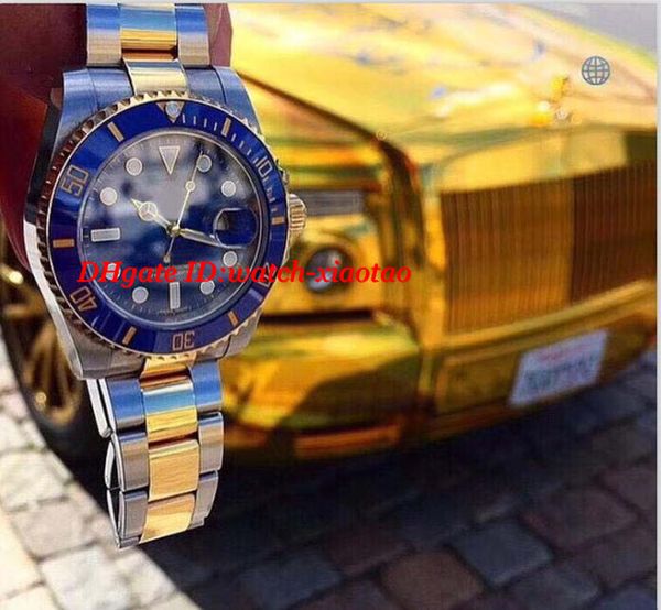 Luxury Best V7 Version Two-Tone 18K Wrapped Gold Mens Automatic Watch Ceramic Bezel Eta 2836 Movement Date Men Dive Sport
Luxury Best V7 Version Two-Tone 18K Wrapped Gold Mens Automatic Watch Ceramic Bezel Eta 2836 Movement Date Men Dive Sport