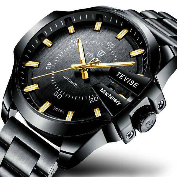 2019 new mens automatic mechanical fashion sports watches moon phase stainless steel watch relogio masculino, Slivery;brown
2019 new mens automatic mechanical fashion sports watches moon phase stainless steel watch relogio masculino, Slivery;brown