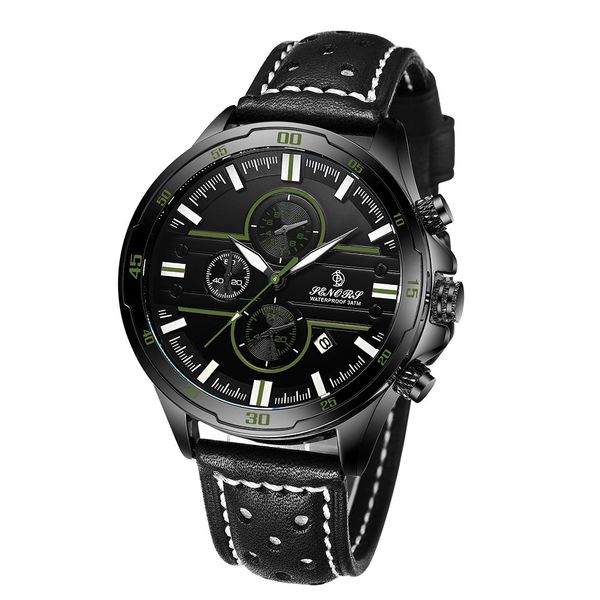 senors luxury brand men watches waterproof multifunction sports fitness watch leather strap quartz 6 needle calendar watch, Slivery;brown
senors luxury brand men watches waterproof multifunction sports fitness watch leather strap quartz 6 needle calendar watch, Slivery;brown