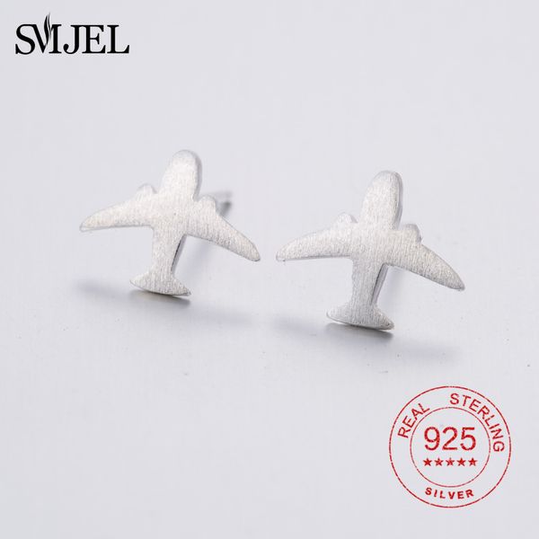 smjel 100% 925 sterling silver airplane earings for women girl exquisite mini airplane aircraft studs jewelry birthday gift, Golden;silver
smjel 100% 925 sterling silver airplane earings for women girl exquisite mini airplane aircraft studs jewelry birthday gift, Golden;silver