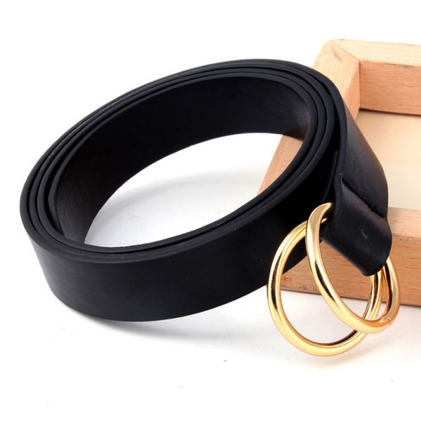 fashion women candy color skinny waist belt thin leather narrow waistband double round buckle belt, Black;brown
fashion women candy color skinny waist belt thin leather narrow waistband double round buckle belt, Black;brown