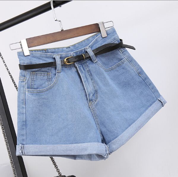 2017 fashionsummer jeans high waist shorts women loose denim shorts large size, White;black
2017 fashionsummer jeans high waist shorts women loose denim shorts large size, White;black