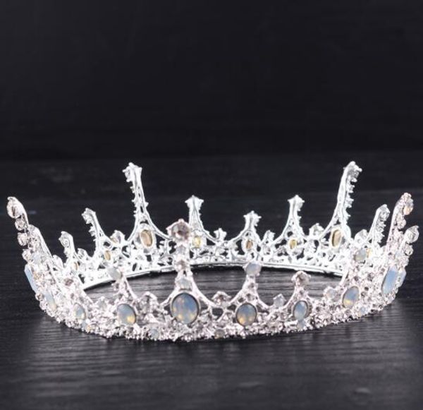 2018 new arrive beautiful elegent headband jewel accessories crystal bridal tiara crown wedding bride princess full crown, Silver
2018 new arrive beautiful elegent headband jewel accessories crystal bridal tiara crown wedding bride princess full crown, Silver