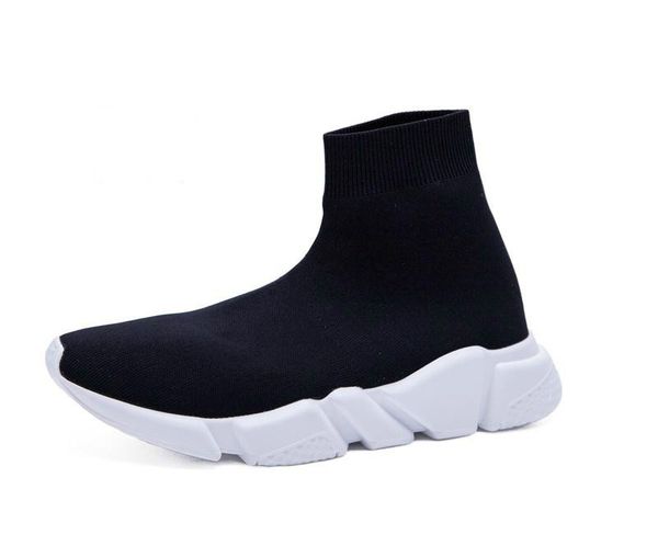2018 Speed Trainer Socks Stretch-Knit High Top Trainer Shoes Cheap Sneaker Black White Woman Man Couples Shoes Casual EUR 36-47 us 5.5-13
2018 Speed Trainer Socks Stretch-Knit High Top Trainer Shoes Cheap Sneaker Black White Woman Man Couples Shoes Casual EUR 36-47 us 5.5-13
