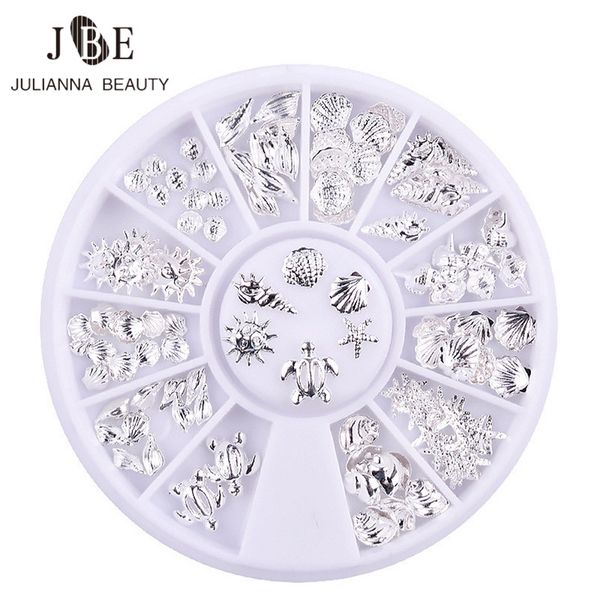 1 wheels silver ocean life design 3d nail art decorations charming jewelry on nails sea shell starfish nail sticker accessories, Silver;gold
1 wheels silver ocean life design 3d nail art decorations charming jewelry on nails sea shell starfish nail sticker accessories, Silver;gold