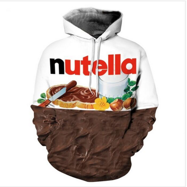 оптовая--бесплатная доставка nutella смешные 3d печати мужчины женщины толстовки уличная одежда повседневная хип-хоп карманы толстовка одежд, Black
оптовая--бесплатная доставка nutella смешные 3d печати мужчины женщины толстовки уличная одежда повседневная хип-хоп карманы толстовка одежд, Black
