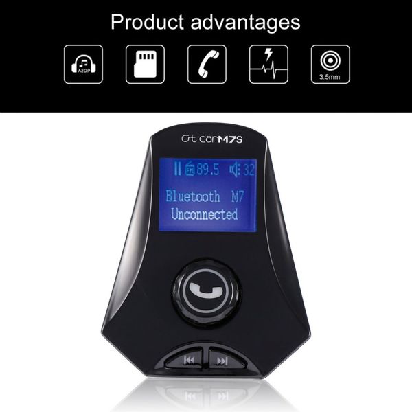 m7s automobiles bluetooth car kit hands5v 2.5a dual usb charging fast aux audio car mp3 player fm transmitter playing music
m7s automobiles bluetooth car kit hands5v 2.5a dual usb charging fast aux audio car mp3 player fm transmitter playing music