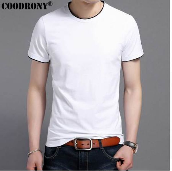 coodrony summer new short sleeve t-shirt men 100% pure cotton t shirt men casual o-neck slim fit tee shirt s7609, White;black
coodrony summer new short sleeve t-shirt men 100% pure cotton t shirt men casual o-neck slim fit tee shirt s7609, White;black