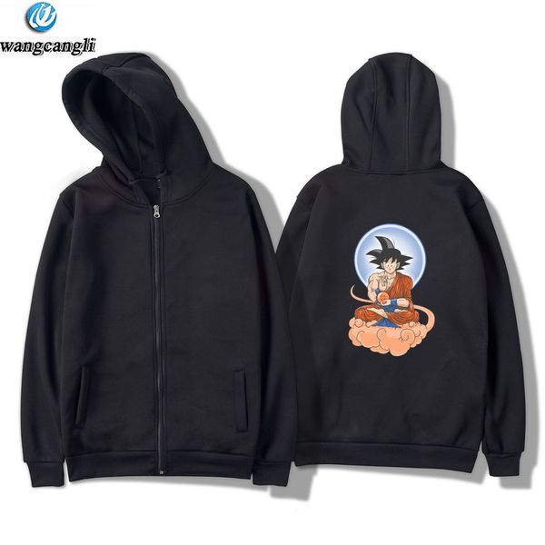new arrival anime z goku zip up hoodies men 2018 spring autumn men jacekt sweatshirt fashion slim fit coat for fans, Black
new arrival anime z goku zip up hoodies men 2018 spring autumn men jacekt sweatshirt fashion slim fit coat for fans, Black