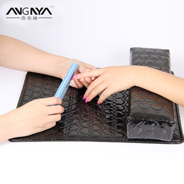 angnya 1 set pu leather washable nail art hand rest pillow arm rest cushion holder and pad manicure salon sets multicolor a056, Silver
angnya 1 set pu leather washable nail art hand rest pillow arm rest cushion holder and pad manicure salon sets multicolor a056, Silver