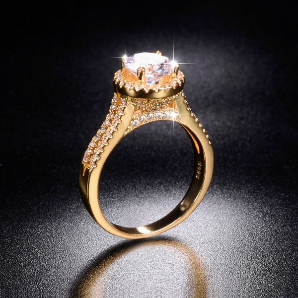 promotion real solid 100% 925 silver & gold wedding rings jewelry for women 2ct simulated diamond engagement ring size 5-10, Golden;silver
promotion real solid 100% 925 silver & gold wedding rings jewelry for women 2ct simulated diamond engagement ring size 5-10, Golden;silver