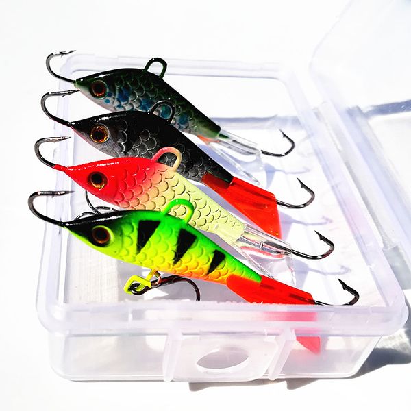 outdoors new 4pcs/lot 52mm 7.3g ice jig fishing lure winter ice fishing hard bait minnow pesca tackle isca artificial bait
outdoors new 4pcs/lot 52mm 7.3g ice jig fishing lure winter ice fishing hard bait minnow pesca tackle isca artificial bait