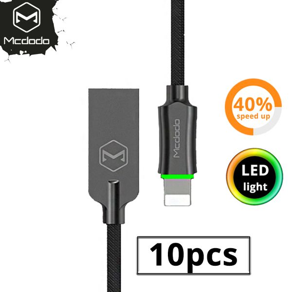 

MCDODO USB-кабель для iPhone 8 7 6 S 6 plus 5 кабель для быстрой зарядки мобильный телефон зарядное устройство шнур адаптер USB линия передачи данных