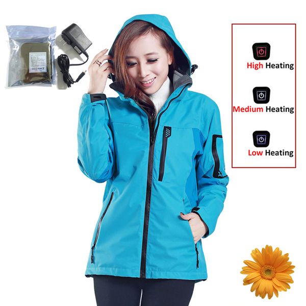 women jackets 7.4v electric heated winter outdoor skiing hiking waterproof windproof jacket fishing tourism mountain sports coat
women jackets 7.4v electric heated winter outdoor skiing hiking waterproof windproof jacket fishing tourism mountain sports coat