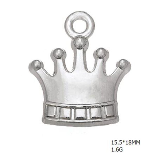 zinc alloy antique silver plated princess crown pendant charms for diy bracelet other customized jewelry, Bronze;silver
zinc alloy antique silver plated princess crown pendant charms for diy bracelet other customized jewelry, Bronze;silver