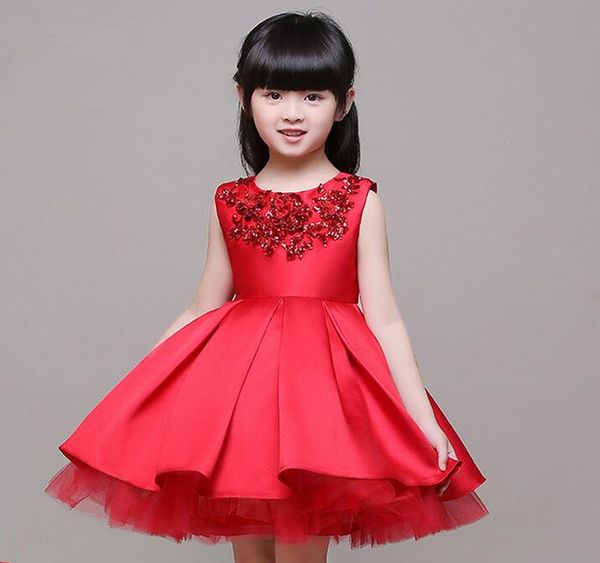3-14t red satin flower girl dress sequin princess tutu party wedding dresses for girls christmas style sweet kids dress, Red;yellow
3-14t red satin flower girl dress sequin princess tutu party wedding dresses for girls christmas style sweet kids dress, Red;yellow