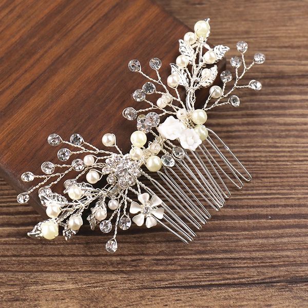 new arrival silver rhinestone hair combs wedding pearl floral hair jewelry combs leaf bridal acessories daily decoration, Golden;white
new arrival silver rhinestone hair combs wedding pearl floral hair jewelry combs leaf bridal acessories daily decoration, Golden;white