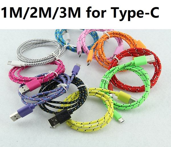 1m 2m 3m colorful new fabric nylon braided type-c usb c cable for samsung for blackberry for samsung htc cloth braided cable 100pcs/lot
1m 2m 3m colorful new fabric nylon braided type-c usb c cable for samsung for blackberry for samsung htc cloth braided cable 100pcs/lot