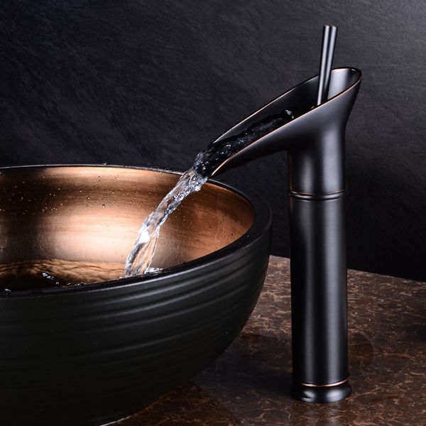 black waterfall brass bathroom sink faucet vintage mixer tap crane art single hole deck mount water mixer basin faucet
black waterfall brass bathroom sink faucet vintage mixer tap crane art single hole deck mount water mixer basin faucet