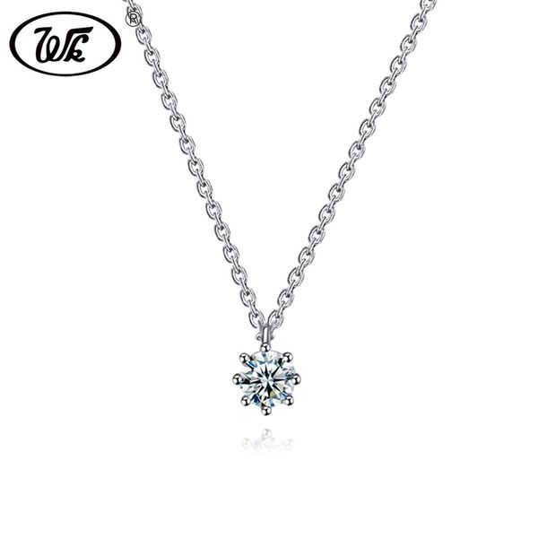 wk classic simple small austrian crystal necklace 925 sterling silver women choker 16"+2.4" extender chain dropshipping w1 nb057
wk classic simple small austrian crystal necklace 925 sterling silver women choker 16"+2.4" extender chain dropshipping w1 nb057