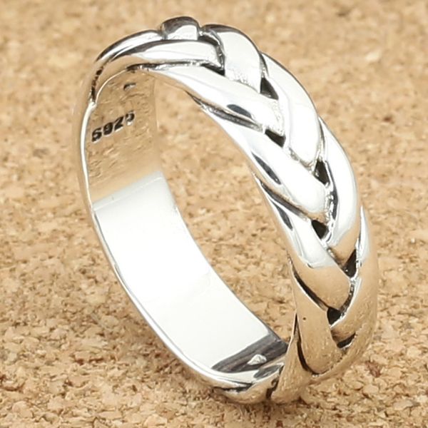 Brand new 925 sterling silver designer jewelry vintage hand-made twisted ring for men and women free shipping hot sale
Brand new 925 sterling silver designer jewelry vintage hand-made twisted ring for men and women free shipping hot sale