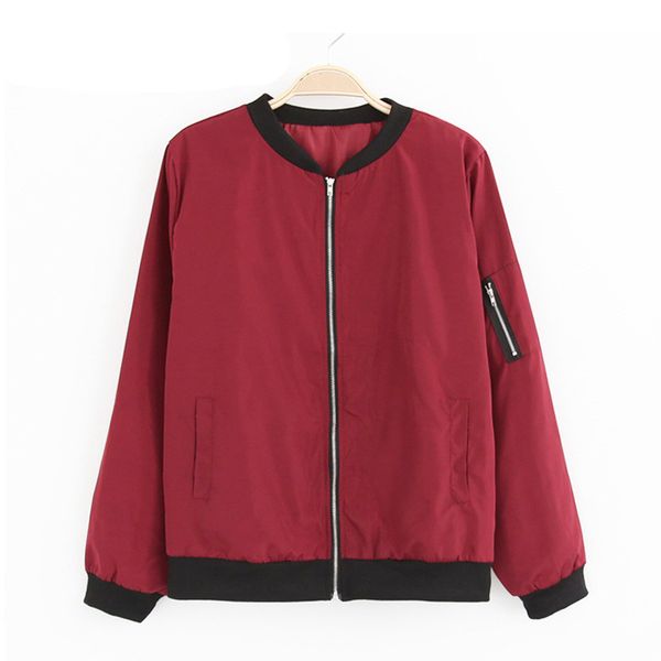 Spring Bomber Jacket Women Long Sleeve Basic Coats Bomber Jacket Casual Thin Short Jackets Women Outerwear Jaqueta Feminina
Spring Bomber Jacket Women Long Sleeve Basic Coats Bomber Jacket Casual Thin Short Jackets Women Outerwear Jaqueta Feminina