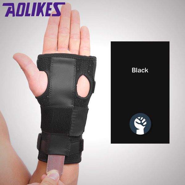 1pcs left right hand removable adjust metal bracers wrist support splint fractures carpal tunnel sprain hand sport wristbands, Black;red
1pcs left right hand removable adjust metal bracers wrist support splint fractures carpal tunnel sprain hand sport wristbands, Black;red