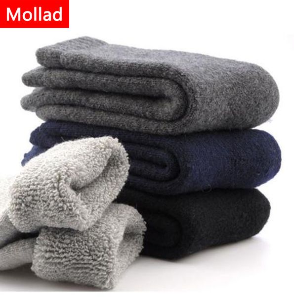 mollad 2017 mens thicken thermal wool cashmere casual winter warm socks super thick, Black
mollad 2017 mens thicken thermal wool cashmere casual winter warm socks super thick, Black