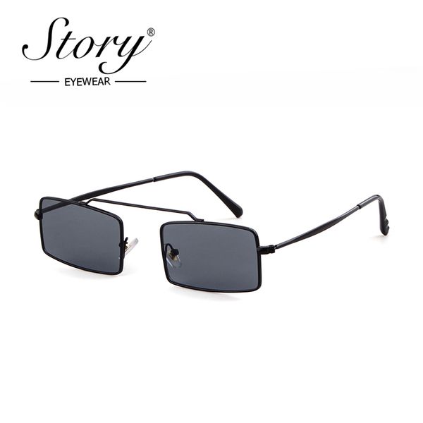 story 2019 brand designer square sunglassese women men fashion classics gray vintage rectangle eye glasses for famale s3420e, White;black
story 2019 brand designer square sunglassese women men fashion classics gray vintage rectangle eye glasses for famale s3420e, White;black