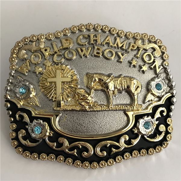 1 pcs world champion western cowboy belt buckle for men hebillas cinturon jeans belts head fit 4cm wide, Slivery;black
1 pcs world champion western cowboy belt buckle for men hebillas cinturon jeans belts head fit 4cm wide, Slivery;black