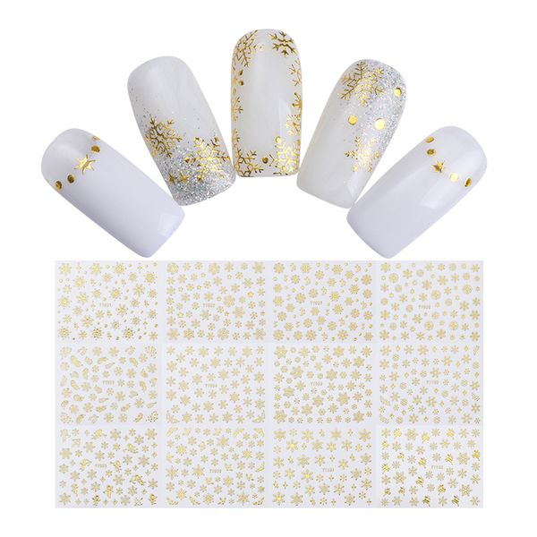 12pcs 3d nail sticker santa claus snowman deer tree gradient effect nail art adhesive transfer sticker manicure decoration, Black
12pcs 3d nail sticker santa claus snowman deer tree gradient effect nail art adhesive transfer sticker manicure decoration, Black