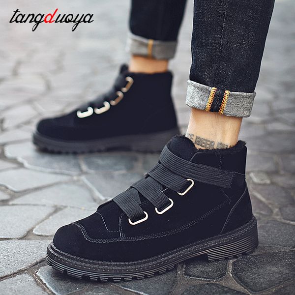warm winter shoes men high sneakers casual shoes men winter boots footwear snow boots ankle erkek bot, Black
warm winter shoes men high sneakers casual shoes men winter boots footwear snow boots ankle erkek bot, Black