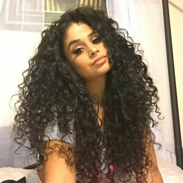 glueless lace front human hair wigs water wave brazilian non remy hair wigs for black women lace front wig, Black;brown
glueless lace front human hair wigs water wave brazilian non remy hair wigs for black women lace front wig, Black;brown