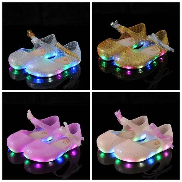 kids baby girls led light flashing bow jelly girl princess shoes sandals cute butterfly toddler kids anti skid summer sandals, Black;red
kids baby girls led light flashing bow jelly girl princess shoes sandals cute butterfly toddler kids anti skid summer sandals, Black;red