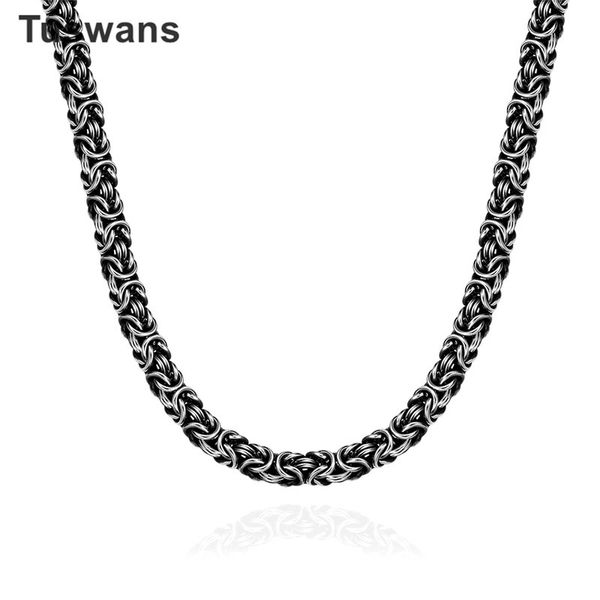 tuswans stainless steel men necklaces lobster clasps braided twisted chains necklaces for man steampunk men jewelry(tsgmyn063, Silver
tuswans stainless steel men necklaces lobster clasps braided twisted chains necklaces for man steampunk men jewelry(tsgmyn063, Silver