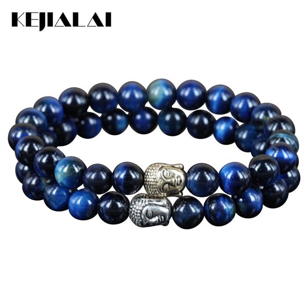 kejialai 2pcs natural blue tiger eye stone round beads charm women bracelet buddha head men stretch bracelet a0553, Black
kejialai 2pcs natural blue tiger eye stone round beads charm women bracelet buddha head men stretch bracelet a0553, Black