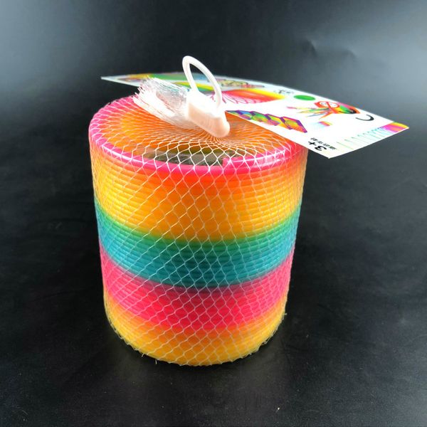 big Rainbow circle 9cm Colorful Rainbow Plastic Magic Slinky Kids Children Classic Development Educational Toy Christmas Gifts 4pcs
big Rainbow circle 9cm Colorful Rainbow Plastic Magic Slinky Kids Children Classic Development Educational Toy Christmas Gifts 4pcs