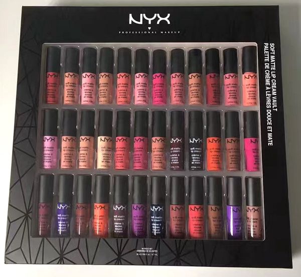 36piece in one box professional makeup lipgloss set soft matte lip cream vault non-stick cup velvet matte lipgloss kit
36piece in one box professional makeup lipgloss set soft matte lip cream vault non-stick cup velvet matte lipgloss kit