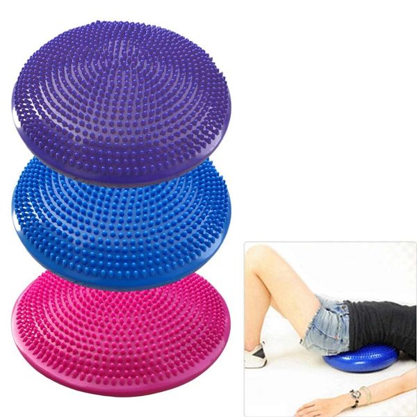 brand new 33x33cm durable inflatable yoga massage ball sports gym fitness yoga wobble stability disc massage cushion mat
brand new 33x33cm durable inflatable yoga massage ball sports gym fitness yoga wobble stability disc massage cushion mat