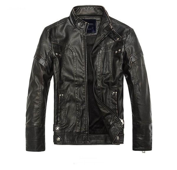 mens leather jackets men jacket classic motorcycle bike cowboy jackets male plus velvet thick coats, Black;brown
mens leather jackets men jacket classic motorcycle bike cowboy jackets male plus velvet thick coats, Black;brown
