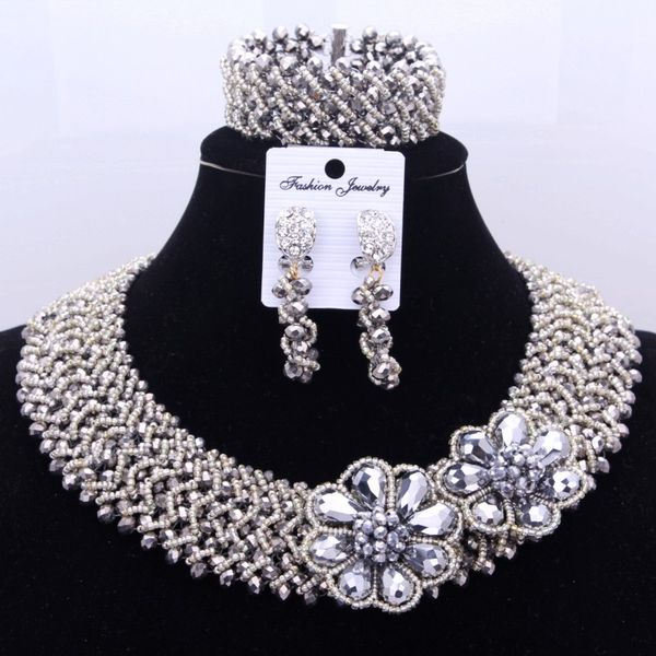 4ujewelry 2018 new dubai jewelry set in silver for bridal women braid nigerian jewellery set big design african women necklace, Slivery;golden
4ujewelry 2018 new dubai jewelry set in silver for bridal women braid nigerian jewellery set big design african women necklace, Slivery;golden