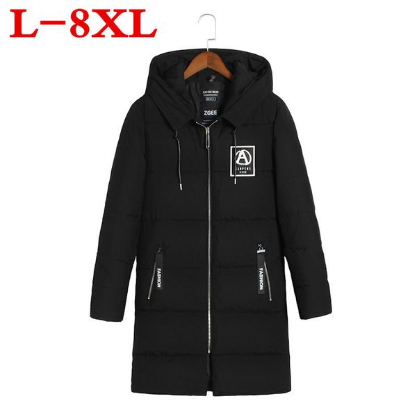 8xl 7xl big plus size winter jacket man cotton-padded clothes keep warm loose coat fertilizer enlarge code hat fashion lengthen, Black
8xl 7xl big plus size winter jacket man cotton-padded clothes keep warm loose coat fertilizer enlarge code hat fashion lengthen, Black