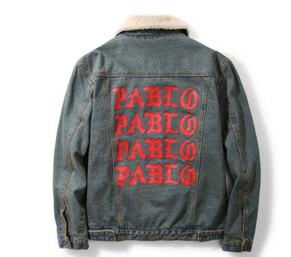 KANYE PABLO Thick Warm Jean Jackets Winter Mens Designer Coats Cashmere Casual Coats
KANYE PABLO Thick Warm Jean Jackets Winter Mens Designer Coats Cashmere Casual Coats
