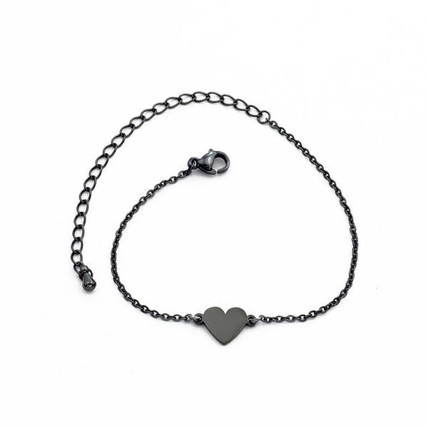 10pcs fashion women romantic tiny peach heart bracelet stainless steel black color fashion trendy female valentine's day gifts
10pcs fashion women romantic tiny peach heart bracelet stainless steel black color fashion trendy female valentine's day gifts