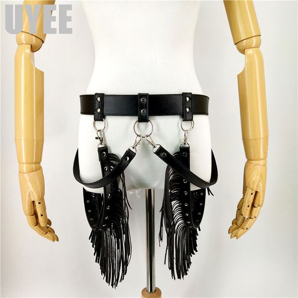 uyee handmade tassel leather harness gothic body bondage skirts belt lingerie for women bust garter belt accessories lp-047, Black;brown
uyee handmade tassel leather harness gothic body bondage skirts belt lingerie for women bust garter belt accessories lp-047, Black;brown