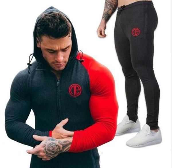 2017 gyms new tracksuit men pants sets fashion body engineers sweat suits heren kleding casual fitness outwear jogger set, Gray
2017 gyms new tracksuit men pants sets fashion body engineers sweat suits heren kleding casual fitness outwear jogger set, Gray