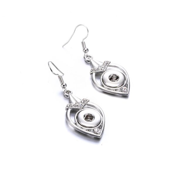 2styles silver plated snap button earrings water drop 12mm snap button dangle earrings for women snap button jewelry 
2styles silver plated snap button earrings water drop 12mm snap button dangle earrings for women snap button jewelry