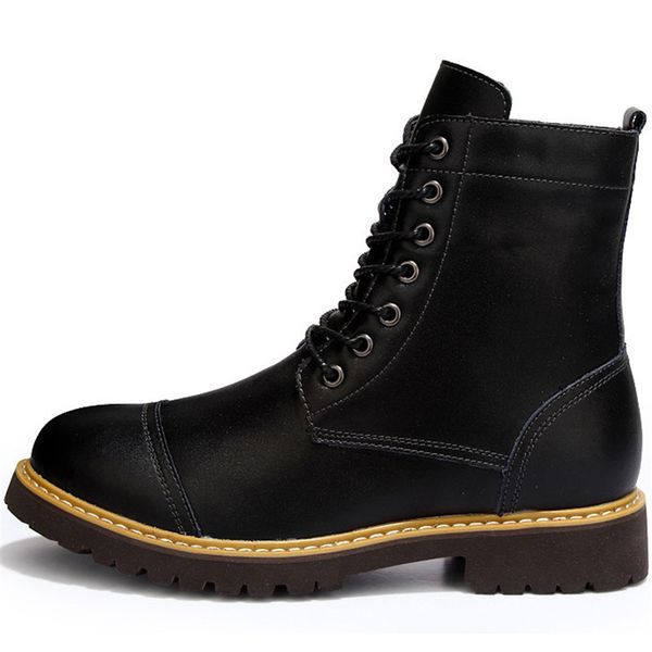 new quality winter motorcycle ankle snow martin boots men with fur split leather warm fur&plush men shoes round toe botas hombre, Black
new quality winter motorcycle ankle snow martin boots men with fur split leather warm fur&plush men shoes round toe botas hombre, Black